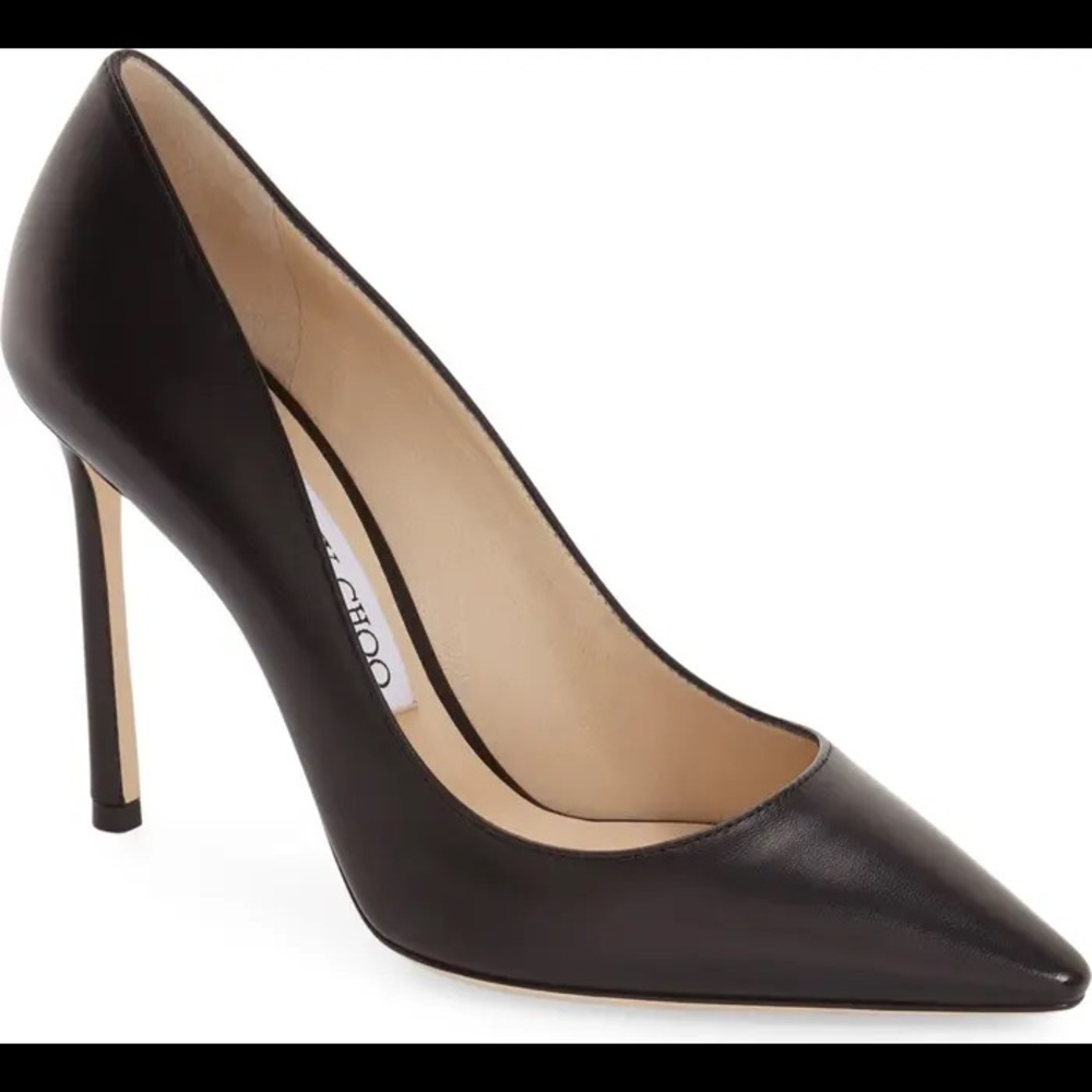 Jimmy Choo Romy Leather Pump